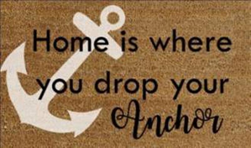 Drop Your Anchor Here DoorMat