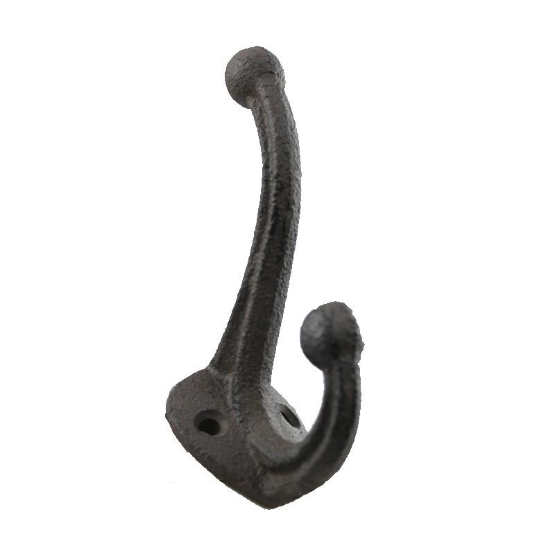 Cast Iron Double Hook        +