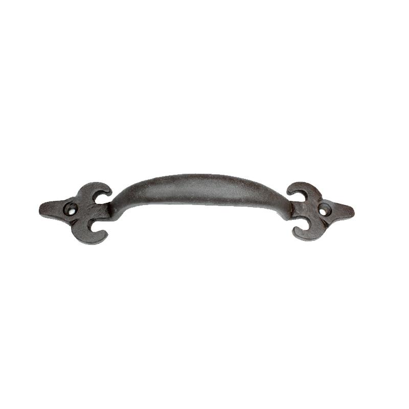  Cast Iron Fleur De Lis Handle