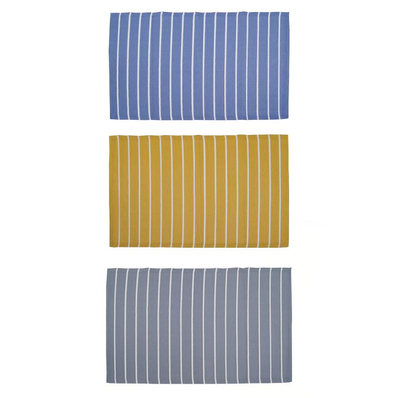 3 Asst Outdoor Rug Stripe