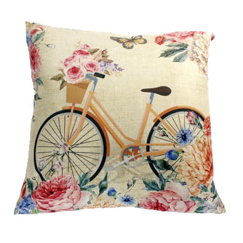 Accent Pillow Bicycle