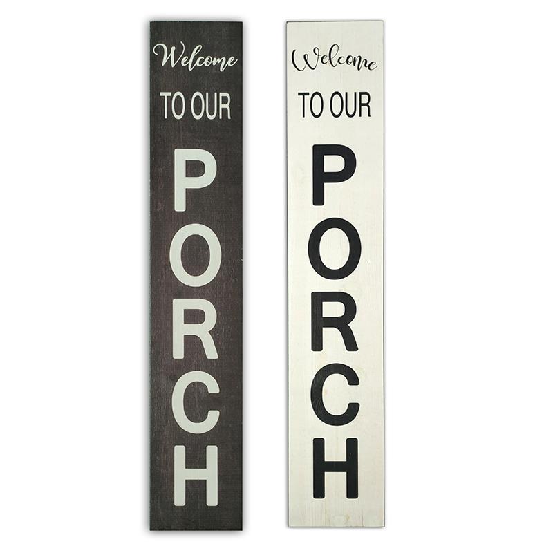 Reversible Porch Sign