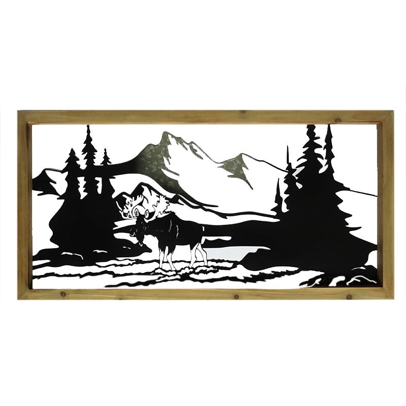 Moose Wall Plaque