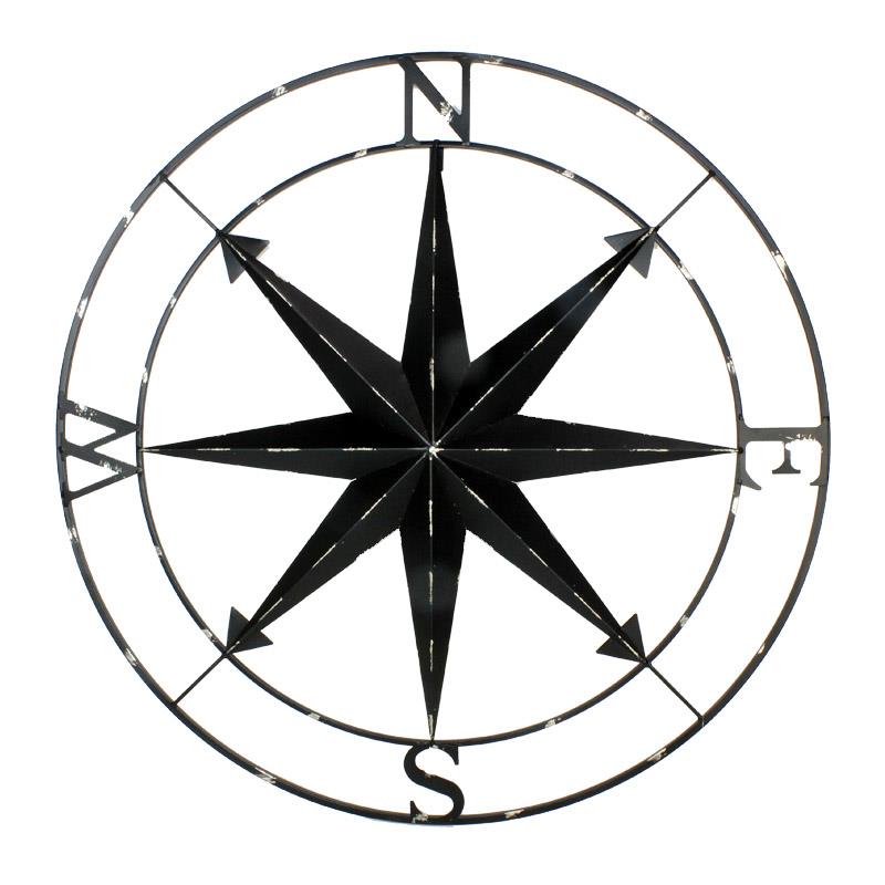 Wall Compass - Black