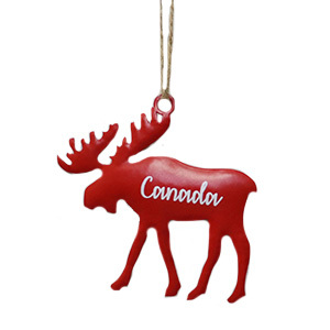 Moose-Canada Ornament