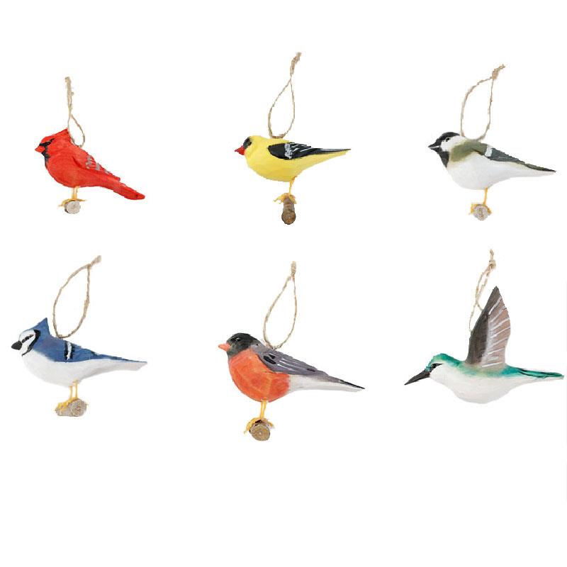 6 Asst Bird Ornament\t\t\t\t\t\t\t6