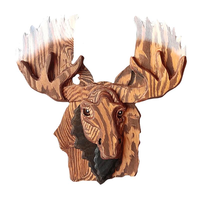 Moose Head Wall Decor