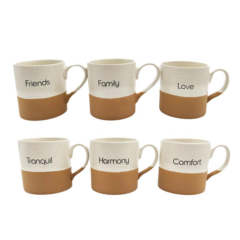 Kozie Word Mugs 6 Asst