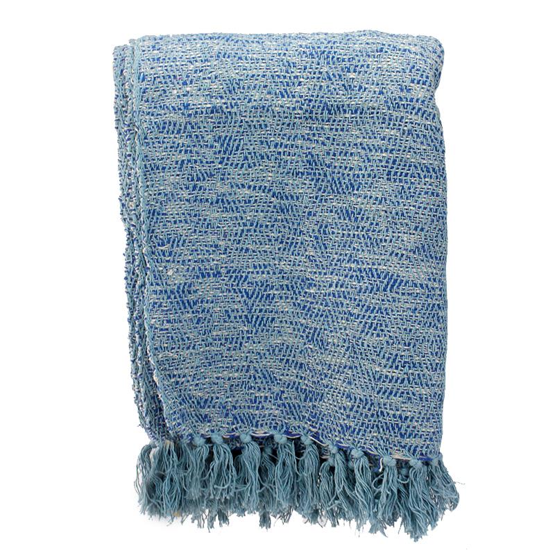 Throw Blanket Blue