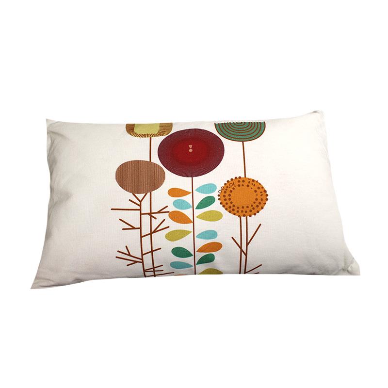 Retro Floral Pillow