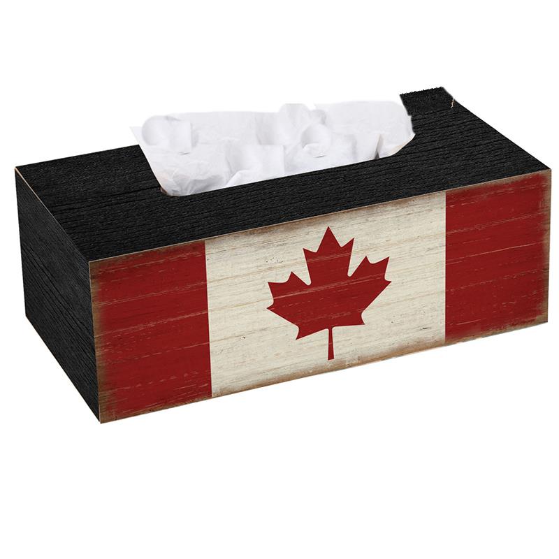 Rectangular Canada Tissue Box