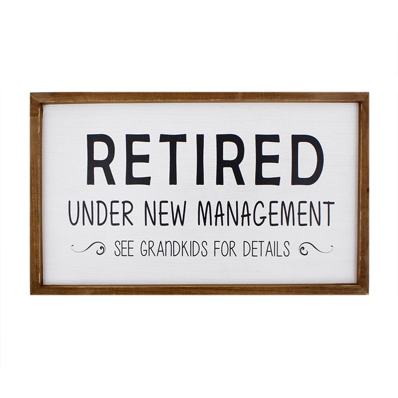 Retirement Sign