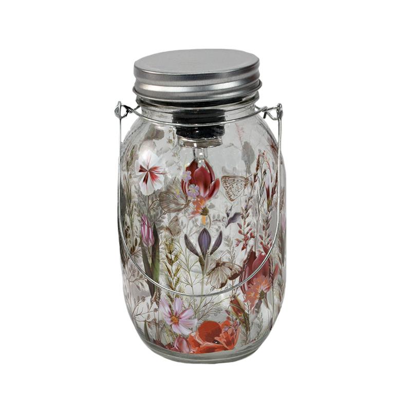 LED Floral Jar Large