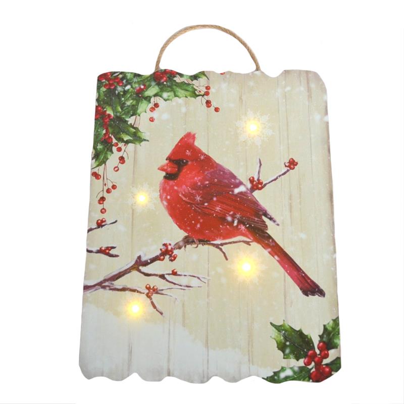 Cardinal LED wall Art