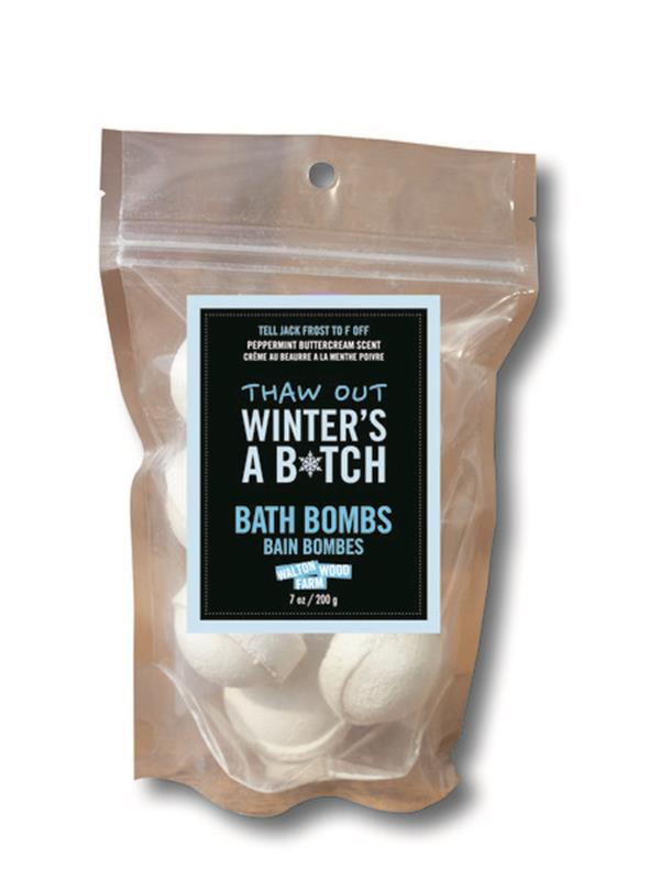 BATH BOMB - WINTER'S A BTCH