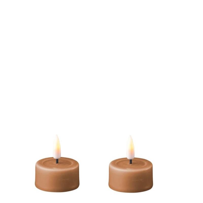 CARAMEL LED TEALIGHT 1.65 INCH