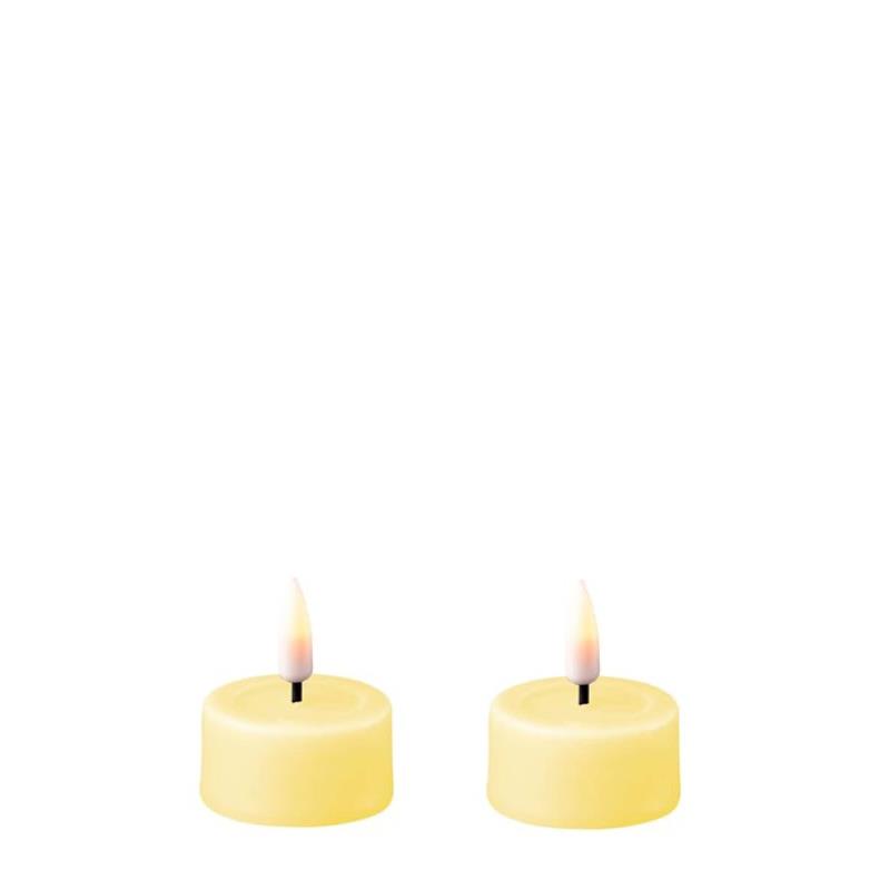 LIGHT YELLOW LED TEALIGHT 1.65