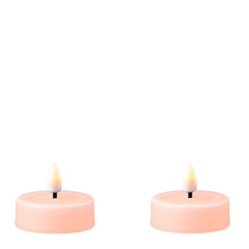 LIGHT PINK LED JUMBO TEALIGHT